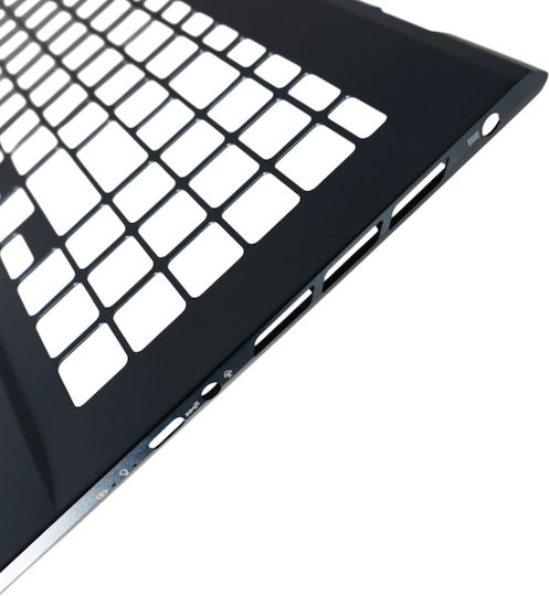 Laptop Abdeckungspanele aus Kunststoff für Asus Zenbook Pro 15 Ux535q Ux535qa Ux535qe Um535 Um5500q Ux535 Dunkelblau Kod 1-cov1104