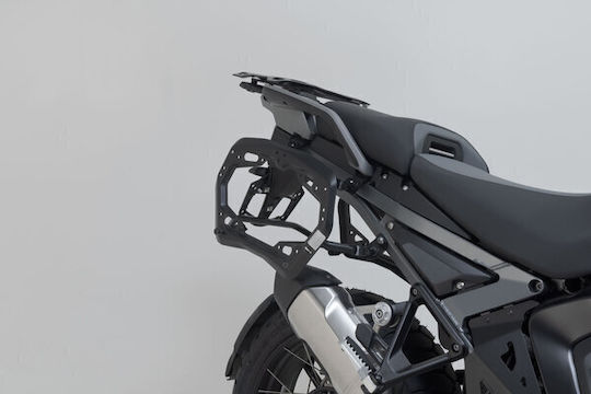 Комплект Основи За Твърди Калъфи Sw-motech Dusc L 41 Lt Bmw R 1300 Gs Adv Черен