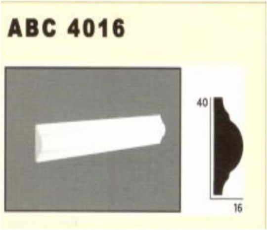 Епитихио Декоративно Профил 16x40мм Abc 4016
