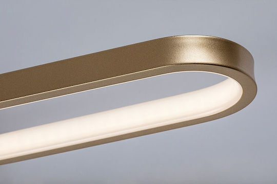 Rabalux Modern Bathroom Wall Light with Integrated LED and Natural White Light Gold