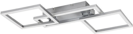 Rabalux Smart Deckenleuchte montieren 55cm Silber mit Integrierte LED und Fernbedienung Rabalux Smart Deckenleuchte montieren 55cm Silber mit Integrierte LED und Fernbedienung