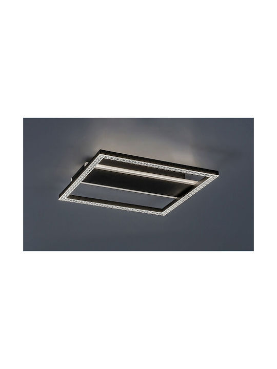 Rabalux Smart Deckenleuchte montieren 33cm Schwarz mit Integrierte LED