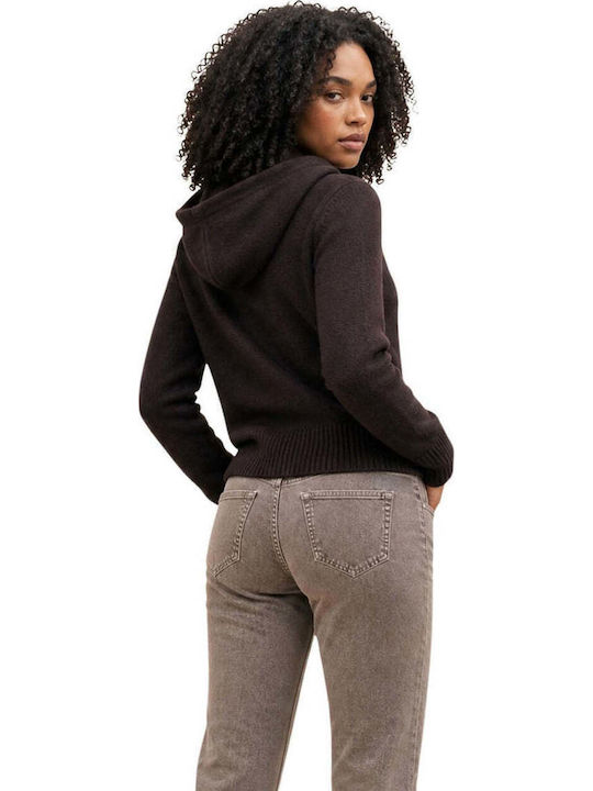 Damen Sweatshirt Braun