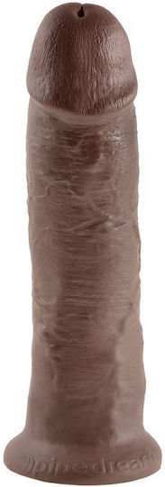 King Cock Cock Realistischer Dildo mit Saugnapf Braun