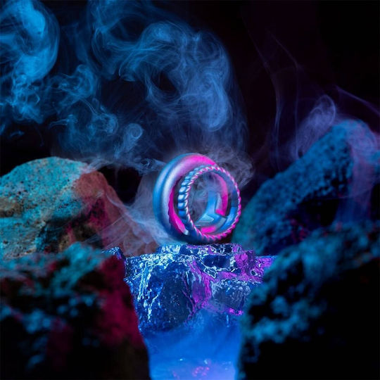Hueman Vibrating Purple Cock & Testicles Ring