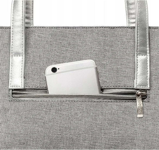 Babyono Shoulder/Hand Diaper Bag Gray