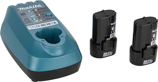 Makita TD023DSE Ударен Двигател За Бормашина На Батерия 7.2V 2x1.5Ah