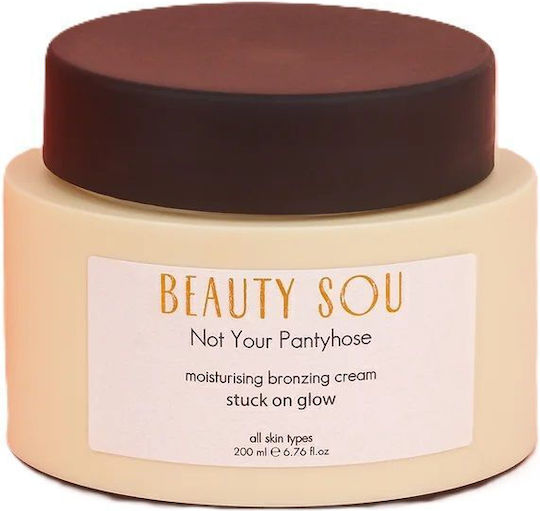 Beauty Sou Not Your Pantyhose Moisturising Bronzing Self Tanning Cream Body 200ml