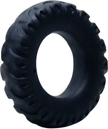 Baile Titan Cockring Schwarz Grün 2 cm
