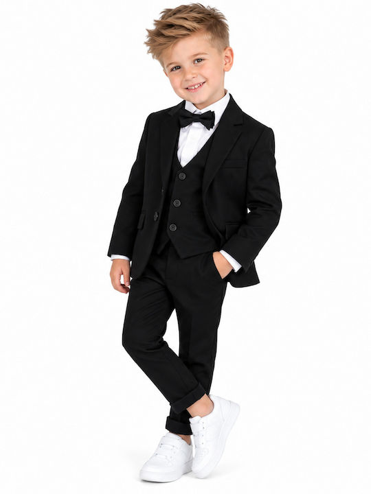 Kids Summer Suit 5 Pieces Black