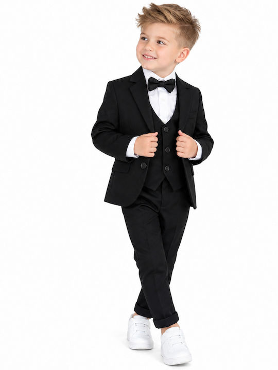Kids Summer Suit 5 Pieces Black