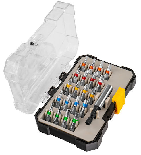 Bit Set + 60mm Extension 21pcs Case Pm-zb-21zn