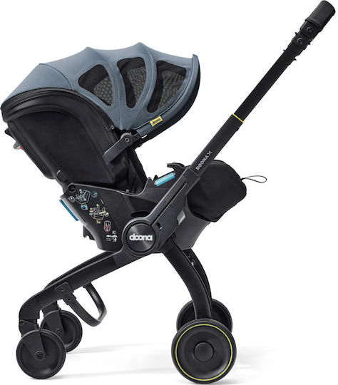 Doona Sonnenschirm Kinderwagen Blau