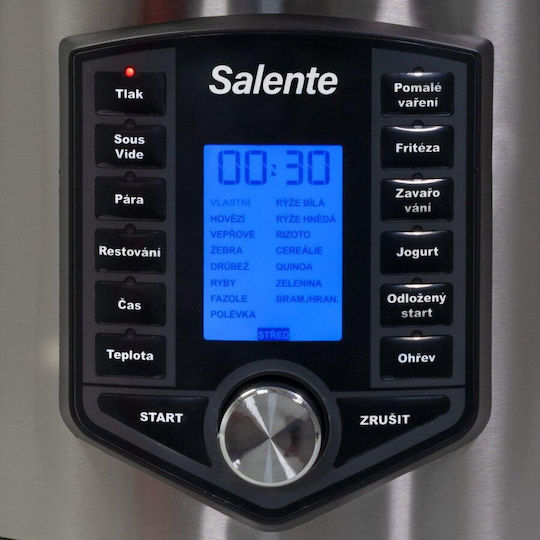 Salente Salente Cuco II Multifunktionskocher 1200W mit Gewicht 6lt