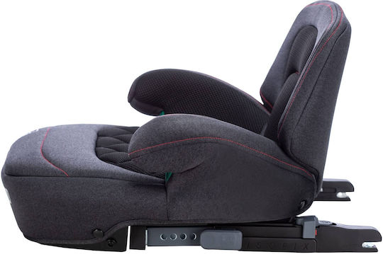 FreeOn Cosmo Plus Kindersitzerhöhung mit Rückenlehne i-Size mit Isofix Schwarz