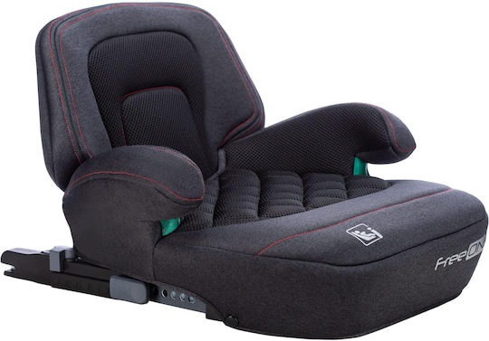 FreeOn Cosmo Plus Kindersitzerhöhung mit Rückenlehne i-Size mit Isofix Schwarz