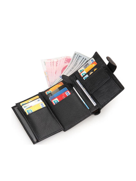 Leather Men's Wallet Black