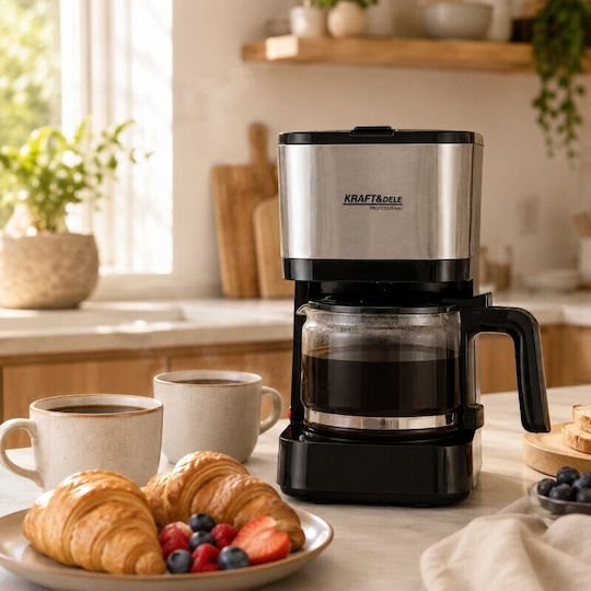 Kraft & Dele Cafetieră cu filtru 1200W
