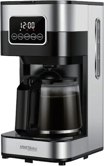 Kraft & Dele Cafetieră cu filtru programabilă 1200W
