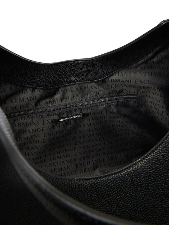 Fabric Women's Shoulder Bag Black