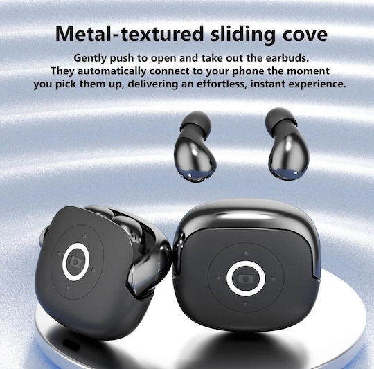 CYXG Q62 In-Ear Bluetooth Kopfhörer mit Ladekoffer Schwarze