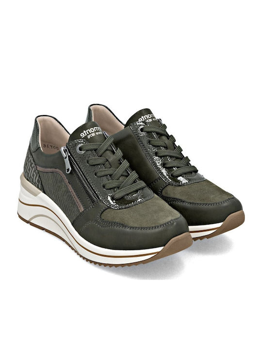 Γυναικεία Ανατομικά Sneakers Χακί