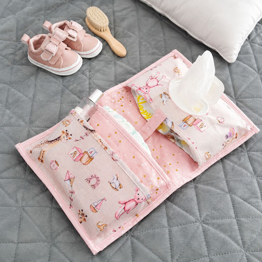 Alas Home Чанта-Аксесоар за смяна за Рамо/Ръчна Розова 40x24см.