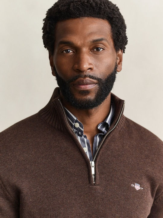 Long Sleeve Brown Sweater