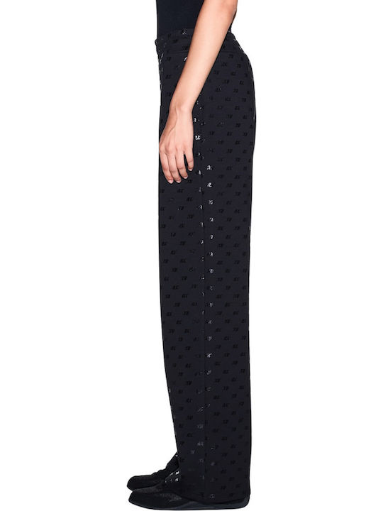 Damen Stoffhose Schwarz