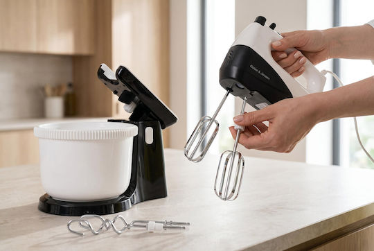 Gotze & Jensen Mixer cu bol din plastic negru 550W
