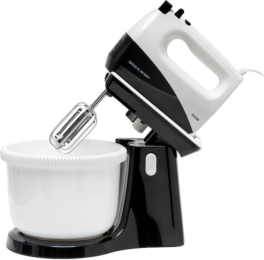 Gotze & Jensen Mixer cu bol din plastic negru 550W
