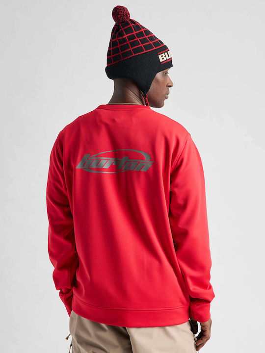 Oak Sweatshirt Geranium Red