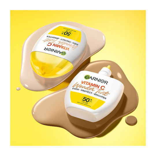 Garnier Vitamin C Wonder Tint Sonnencreme Gesicht SPF50+ 40ml