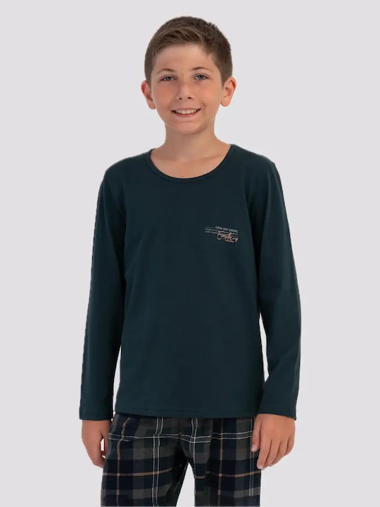 Vienetta Secret Pijama pentru copii Verde Vienetta Secret Pijama pentru copii Verde