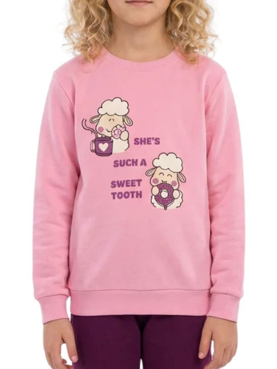 Dreams by Joyce Детска Зимна Пижама Розова Sweet Sweet Dreams by Joyce Детска Зимна Пижама Розова Sweet Sweet