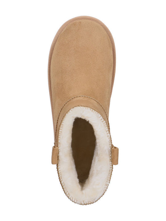 Damen Stiefeletten Gelbe
