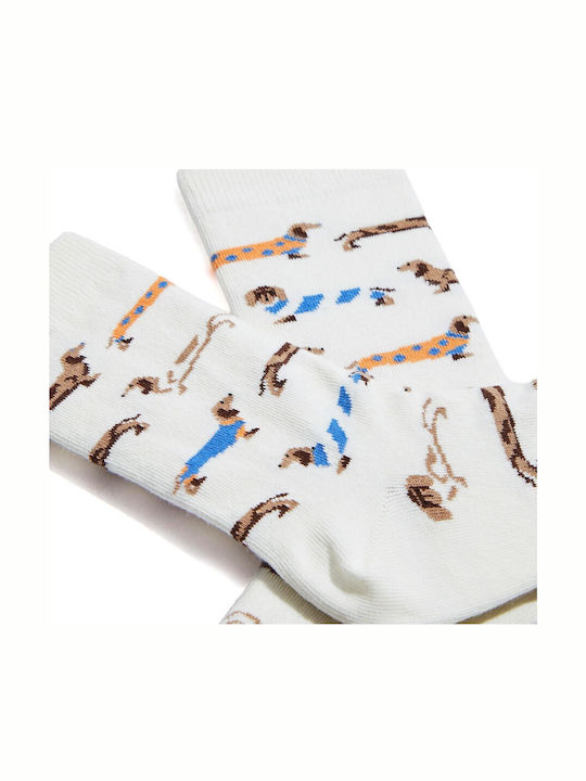 Besocks Socks With Beige Patterns