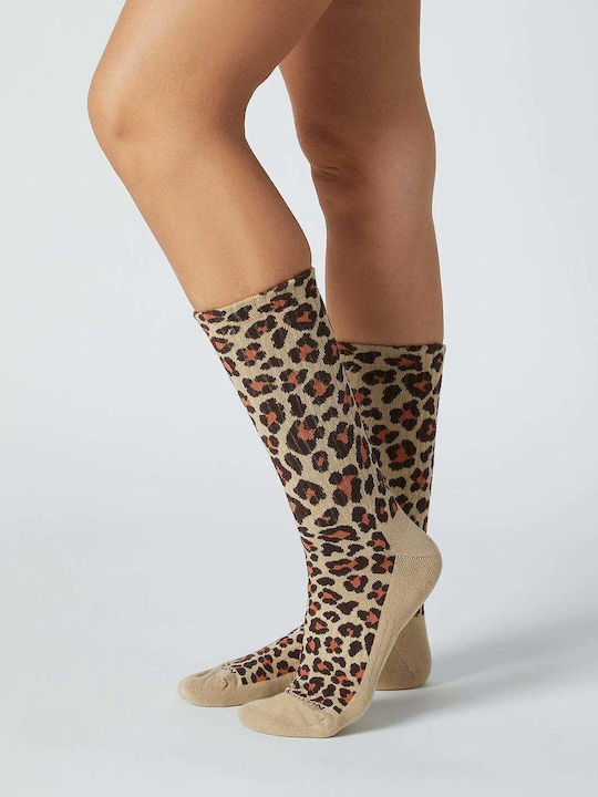 Jimmy Lion Athletic Beige Socks
