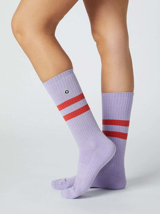 Jimmy Lion Athletic-Lilien Unisex Socken