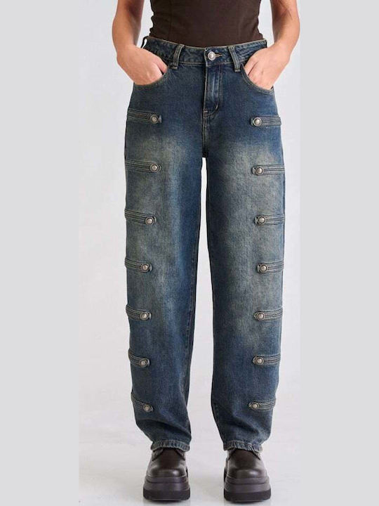 Damen Jeans Hosen in Balloon Bein Stil