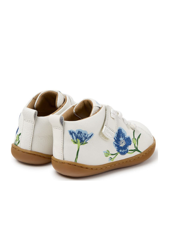 Peu Cami Leder Kinderstiefel Weiß