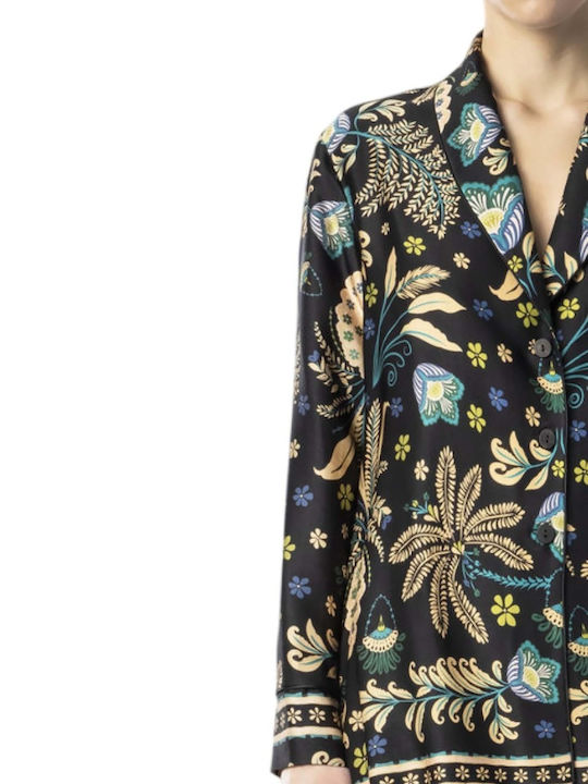 Damen Kimono Mehrfarbig