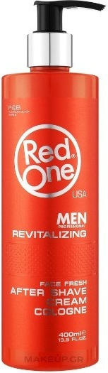 Red One Revitalisierende Aftershave Creme Köln 400ml