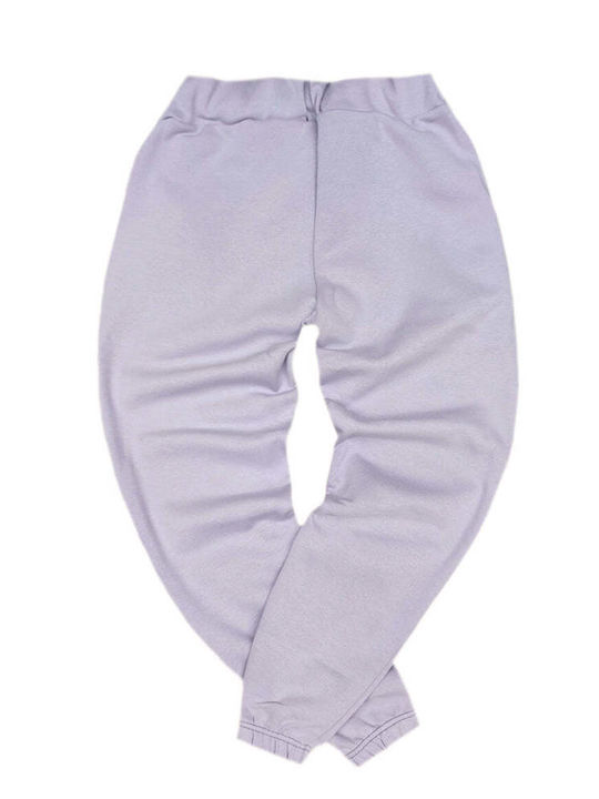Herren-Sweatpants Jogginghose Lila