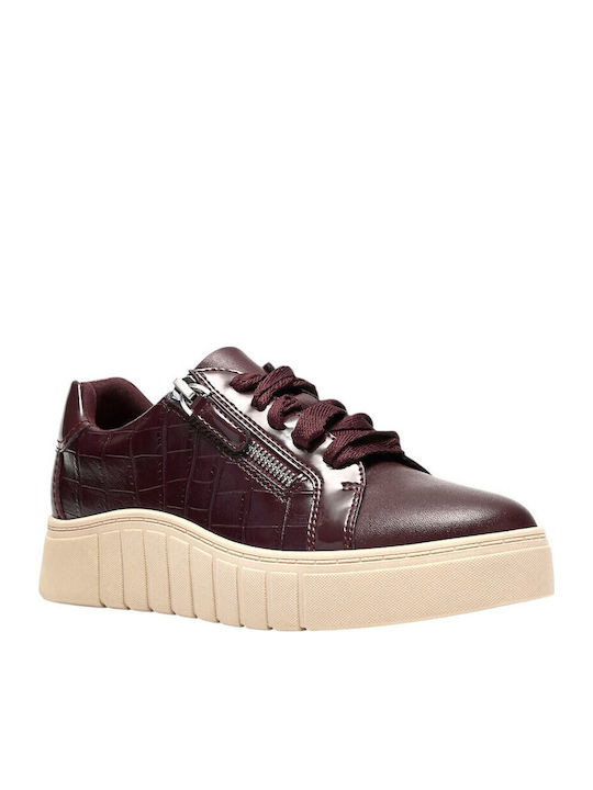 Clarks Дамски Сникърси Бордо