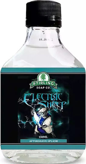 Stirling Soap Co. Electric Sheep Лосион След Бръснене За Чувствителна Кожа Без Алкохол С Хамамелис 100ml