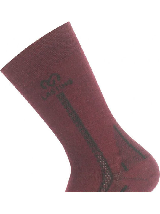 Lasting Men's Thermal Socks Burgundy