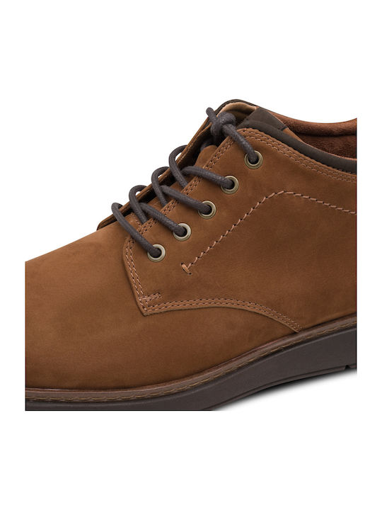Lässige Herrenstiefel Tabac Braun