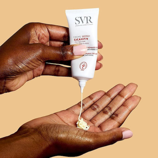 SVR Laboratoire CICAVIT+ Cream SPF50+ Soothing & Restoring Cream with SPF50+ 40ml