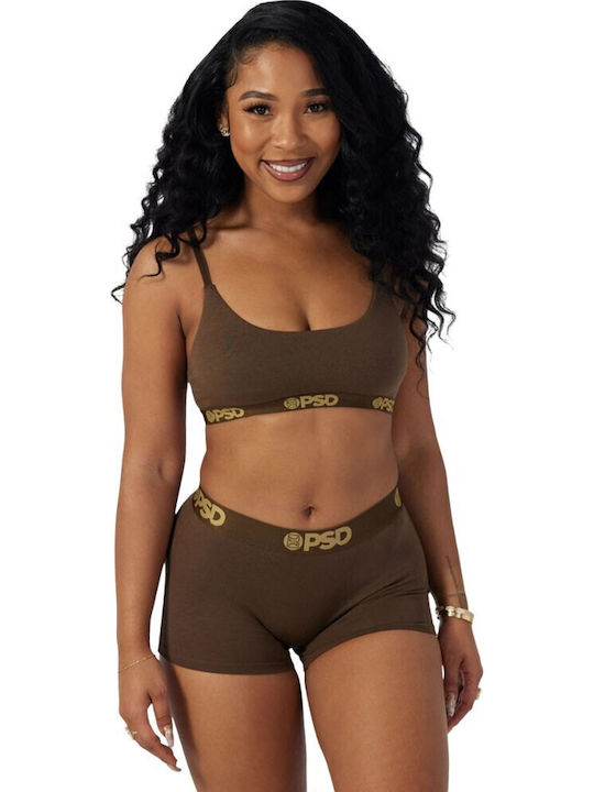 Damen-Slip Braun